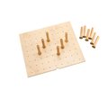 Rev-A-Shelf Rev-A-Shelf - Small 24 x 21 Wood Peg Board System w/ 9 pegs 4DPS-2421